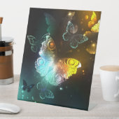 Signe De Table Papillon lumineux et papillons de nuit (In SItu)