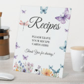 Signe De Table Papillons nuptiauxLaissez vos recettes douche nupt (In SItu)