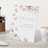 Signe De Table Papillons rose florale favorise la Fête des mariée (In SItu)