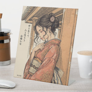 Signe De Table Paradoxe humain de Kijo Murakami Kanji