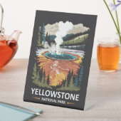 Signe De Table Parc national de Yellowstone (In SItu)