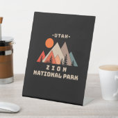 Signe De Table Parc national de Zion (In SItu)