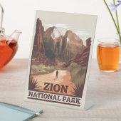 Signe De Table Parc national de Zion (In SItu)