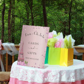 Signe De Table Paris tour eiffel rose vif cartes cadeaux