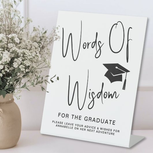 Signe De Table Paroles de sagesse