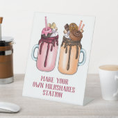 Signe De Table Parti des Milkshakes extrêmes (In SItu)