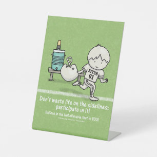 Signe De Table Participer à la vie