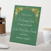 Signe De Table Pas de plan de table - Mariage Vert Emeraude & Or (In SItu)