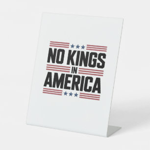 Signe De Table Pas de rois en Amérique Style créatif USA
