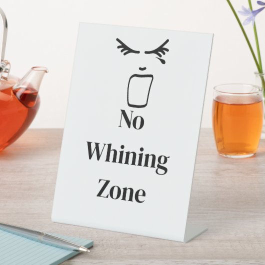 Signe De Table Pas de zone blanche (In SItu)