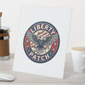 Signe De Table Patch de liberté patriotique Broderie (In SItu)