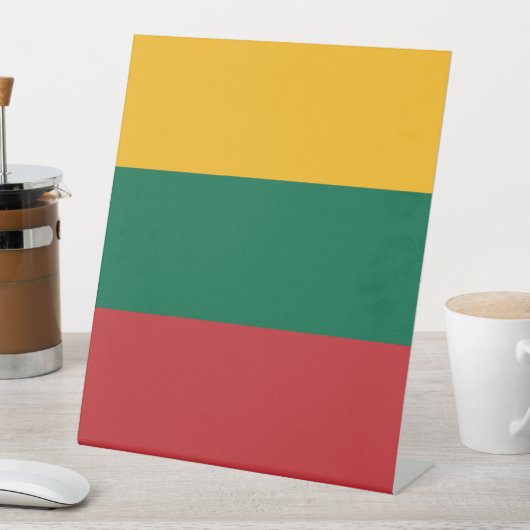 Signe De Table pavillon lituanien (In SItu)