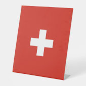 Signe De Table pavillon suisse (Recto)