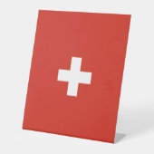 Signe De Table pavillon suisse (Recto)