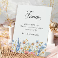 Pays Fleur sauvage Floral Mariage Faveur Table