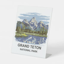 Paysage du parc national de Grand Teton