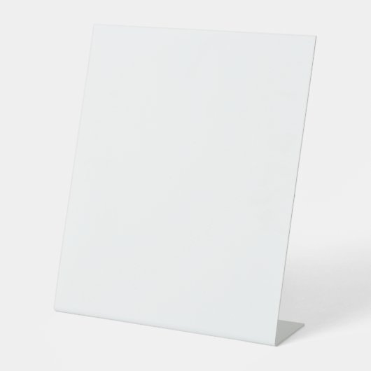 Signe De Table Pedestal Sign (Recto)