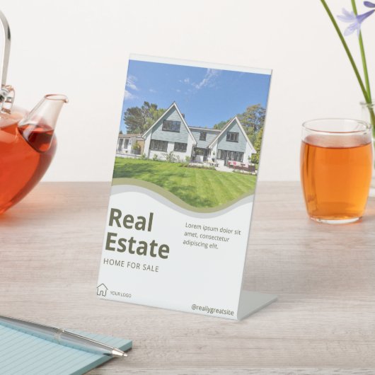 Signe De Table Pedestal Sign (In SItu)