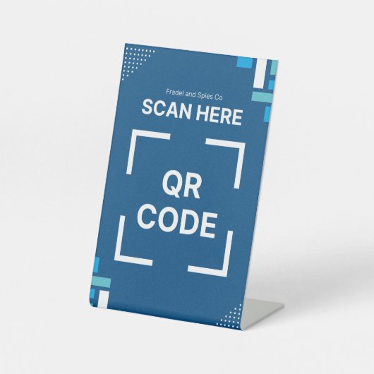 Signe De Table Pedestal Sign (Recto)