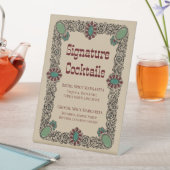 Signe De Table Pedestal Sign (In SItu)