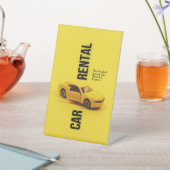 Signe De Table Pedestal Sign (In SItu)