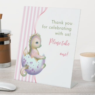 Signe De Table Pedestal Sign