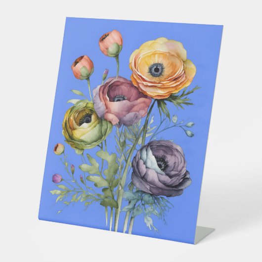 Signe De Table Pedestal Sign (Recto)