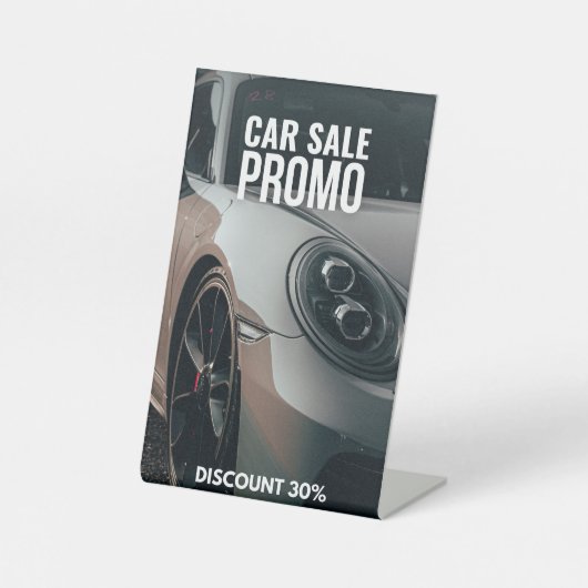 Signe De Table Pedestal Sign (Recto)