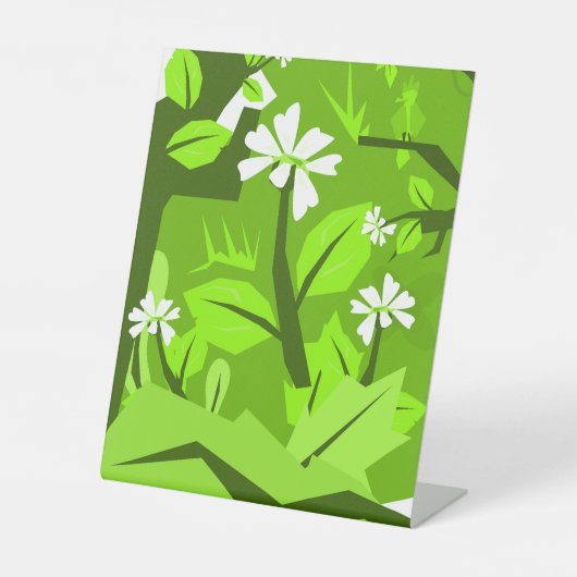 Signe De Table Pedestal Sign (Recto)