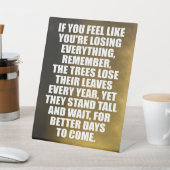 Signe De Table Perdre Tout ? Souvenez-vous des arbres (In SItu)