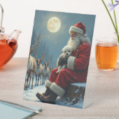 Signe De Table Père Noël et amis (In SItu)
