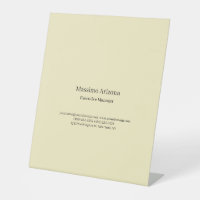 Perle Dorée Plain Professionnel Moderne Minimailst