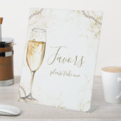 Signe De Table Perles et faveurs de Prosecco (In SItu)