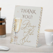 Signe De Table Pérles & Prosecco, prenez un cadeau (In SItu)