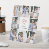 Signe De Table Personalized Custom Couple 6 Photo Valentine’s Day (In SItu)