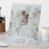 Signe De Table Personalized Valentine’s Day Romantic Photo  (In SItu)