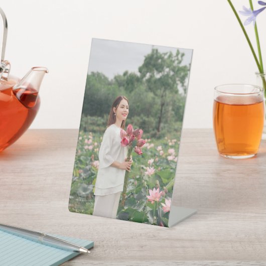 Signe De Table Personnaliser Maman Photo Bouquet Piéton Signal Pe (In SItu)