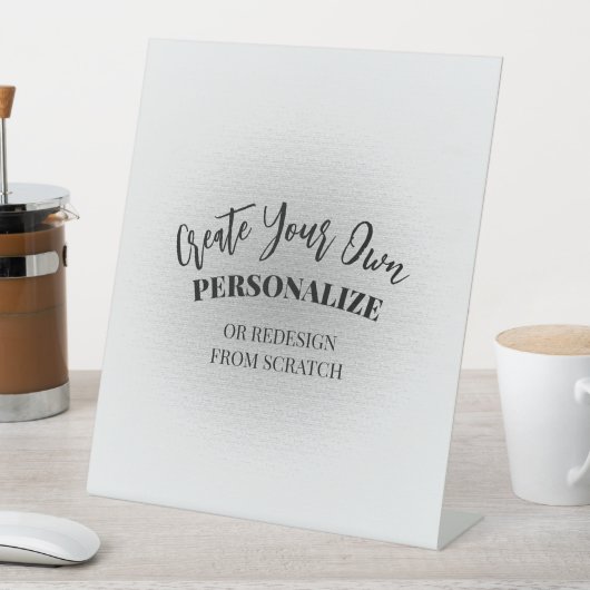 Signe De Table Personnalisez-vous (In SItu)