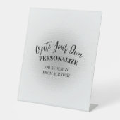 Signe De Table Personnalisez-vous (Recto)