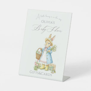 Signe De Table Peter Rabbit Garden Baby shower Cadeau&Card