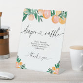 Signe De Table Petit Baby shower Citrus Little Cutie (In SItu)