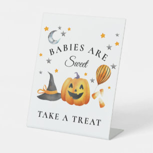 Signe De Table Petit Boo Halloween Baby showers Les bébés sont do