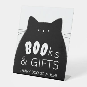 Signe De Table Petit livre Halloween Baby showers Livres Cadeaux 