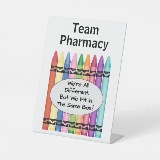 Signe De Table Pharmacie ou technicien (Recto)