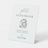 Signe De Table Photo Guestbook Table sign (Recto)