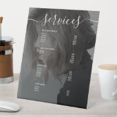 Signe De Table Photo moderne Salon simple Service Menu Prix (In SItu)