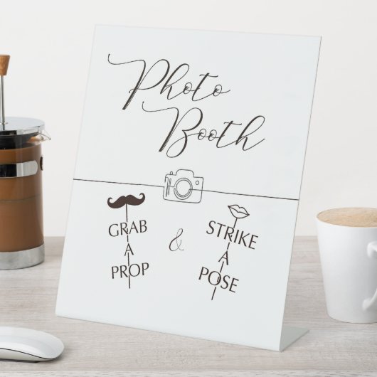 Signe De Table PhotoBooth (In SItu)