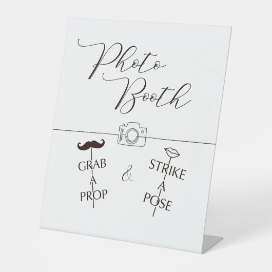 Signe De Table PhotoBooth (Recto)