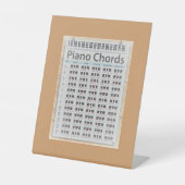 Signe De Table Piano Chords (Recto)