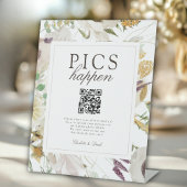 Signe De Table  PICS HAPPEN!Modern Spring Wedding QR Code Gallery
